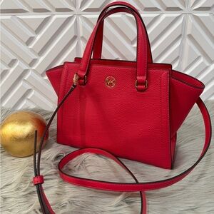 Michael Kors Freya Satchel Crossbody Purse/NWT/ Originally 328.00